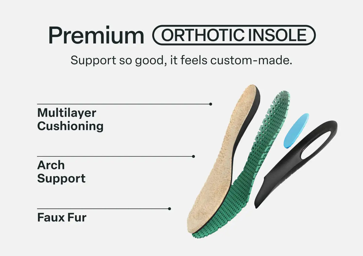 Men's Slipper Insoles - Tan
